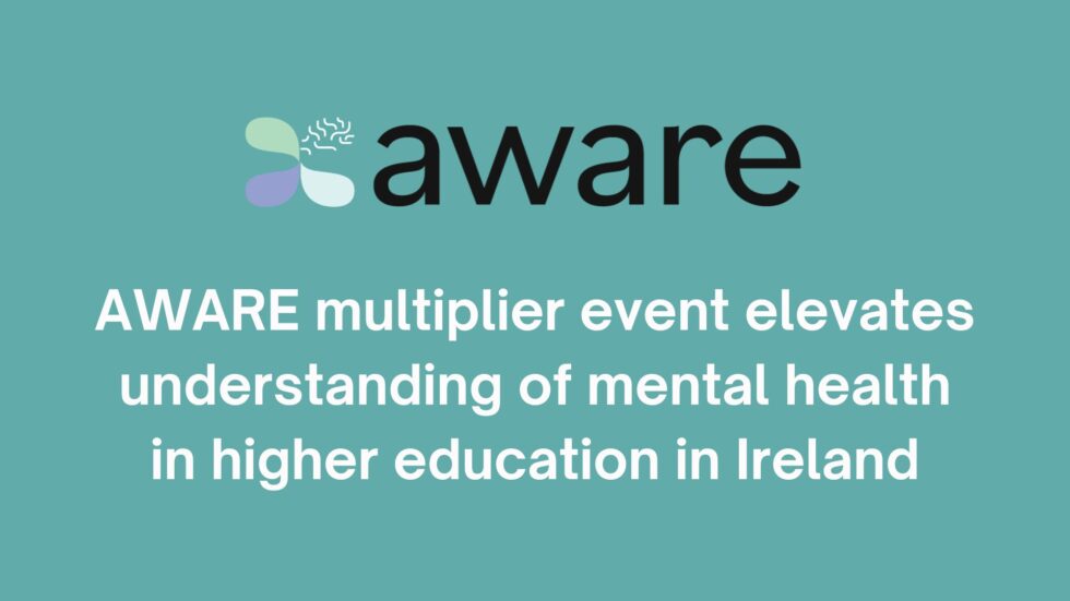 AWARE multiplier event elevates understanding of mental health in ...